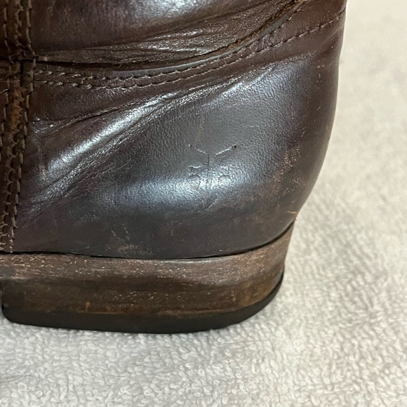 Frye Melissa Brown Boots Sz 8 - Picture 8 of 14